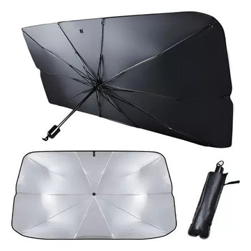Retractable Car Windscreen Sun Shade - AutoGuard
