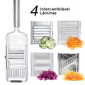 Professional Multi-Purpose Vegetable Grater with 4 Blades