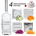 Professional Multi-Purpose Vegetable Grater with 4 Blades