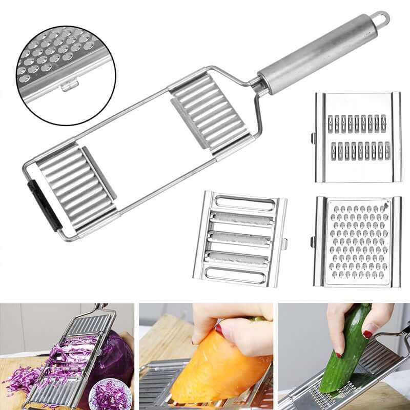 Professional Multi-Purpose Vegetable Grater with 4 Blades