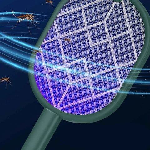 Electric Mosquito Killer Racket with UV LED