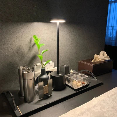 Rechargeable Cordless Minimalist Bedside Lamp 
