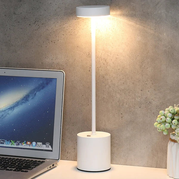 Rechargeable Cordless Minimalist Bedside Lamp 