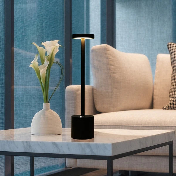 Rechargeable Cordless Minimalist Bedside Lamp 
