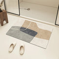 Rectangular Quick-Drying Anti-slip Bathroom Mat