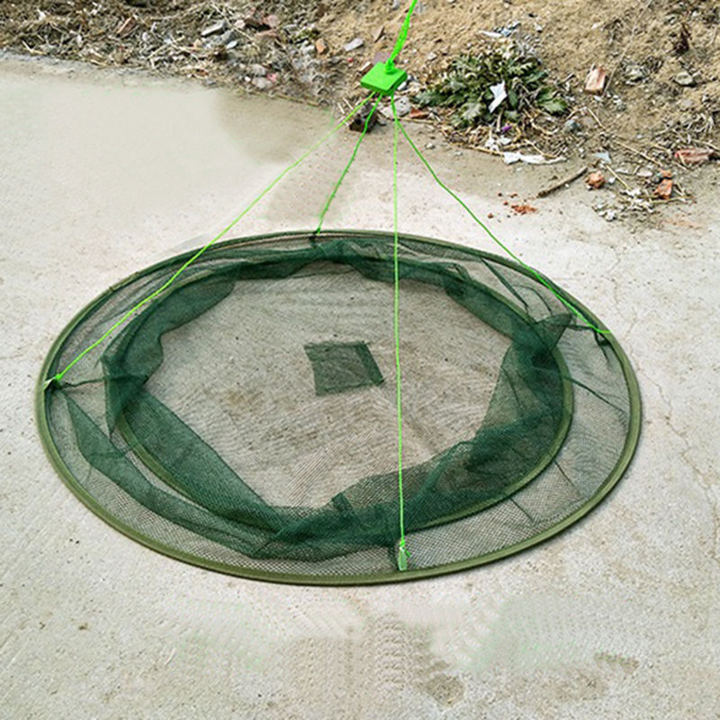 Fishing Net with Bait Bags to Attract Fish