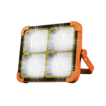 Waterproof Solar LED Floodlight with Built-In Power Bank