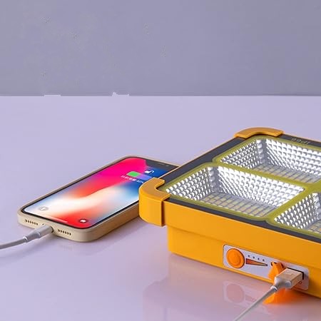 Waterproof Solar LED Floodlight with Built-In Power Bank