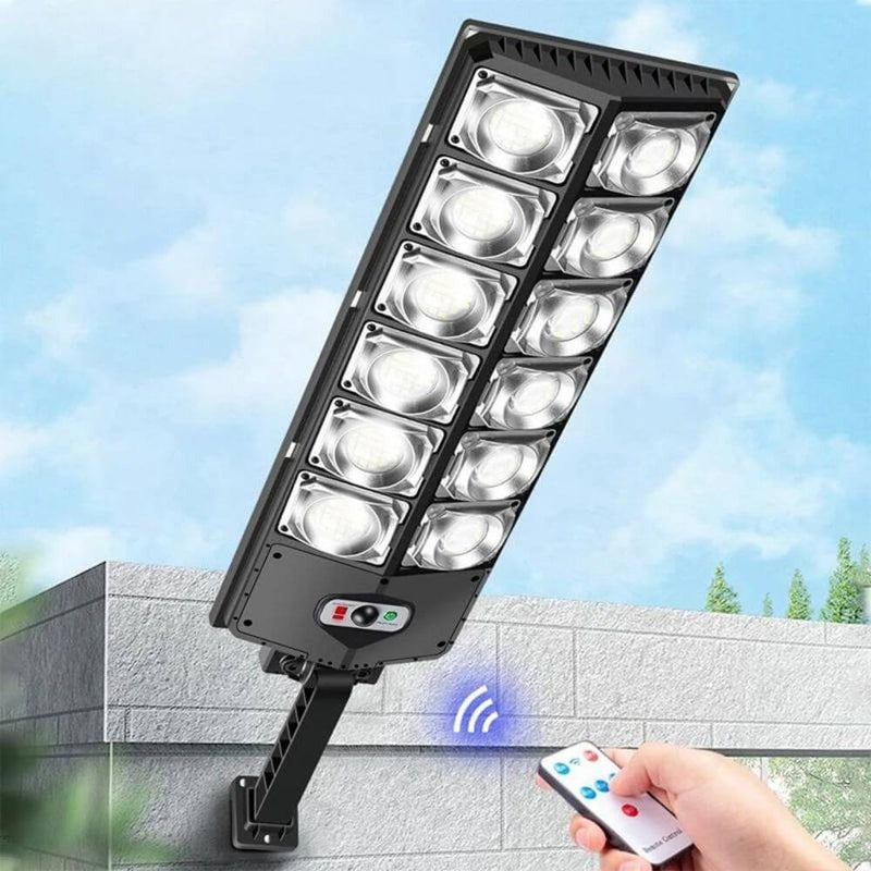 Smart Solar LED Floodlight with Motion Sensor - EcoBright