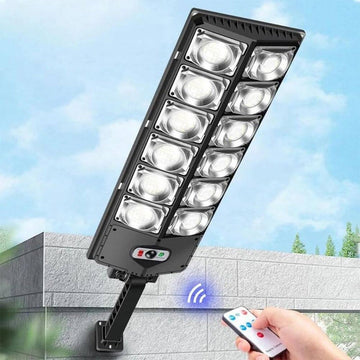 Smart Solar LED Floodlight with Motion Sensor - EcoBright