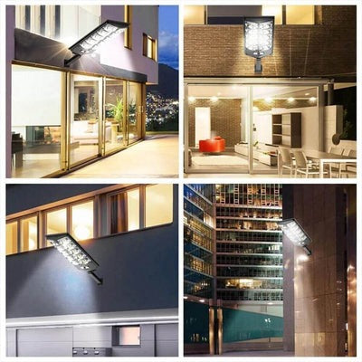 Smart Solar LED Floodlight with Motion Sensor - EcoBright