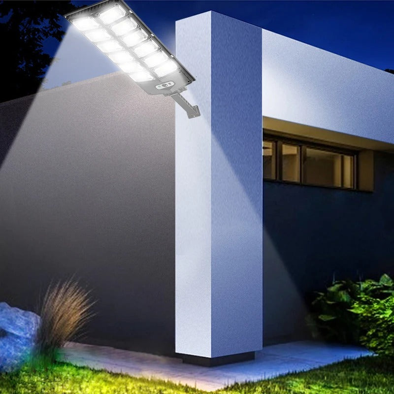 Smart Solar LED Floodlight with Motion Sensor - EcoBright