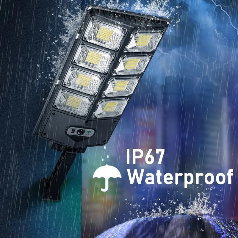 Smart Solar LED Floodlight with Motion Sensor - EcoBright