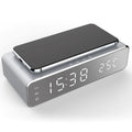 Digital Clock With Wireless Charger - TechCharge