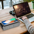 Digital Clock With Wireless Charger - TechCharge