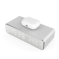 Digital Clock With Wireless Charger - TechCharge