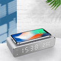 Digital Clock With Wireless Charger - TechCharge