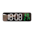 Digital Wall Clock with Remote Control and Alarm