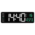 Digital Wall Clock with Remote Control and Alarm