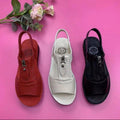 Genova Women's Orthopaedic Sandal for Comfortable Pain Relief