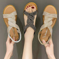 Women's Orthopaedic Leather Sandals - OrthoGlam