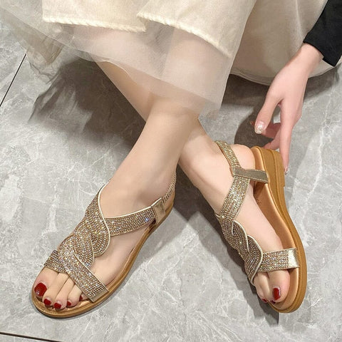 Women's Orthopaedic Leather Sandals - OrthoGlam