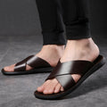 Men's Leather Non-Slip Sandals - UrbanStep