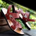 Men's Breathable Non-Slip Leather Sandals