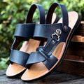 Men's Breathable Non-Slip Leather Sandals