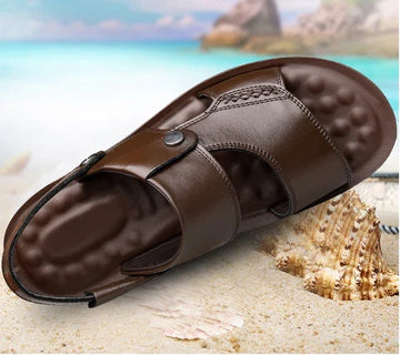 Men's Leather Summer Comfort Sandals
