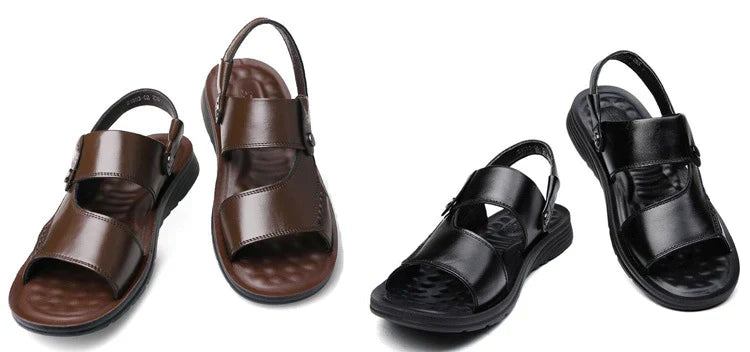 Men's Leather Summer Comfort Sandals