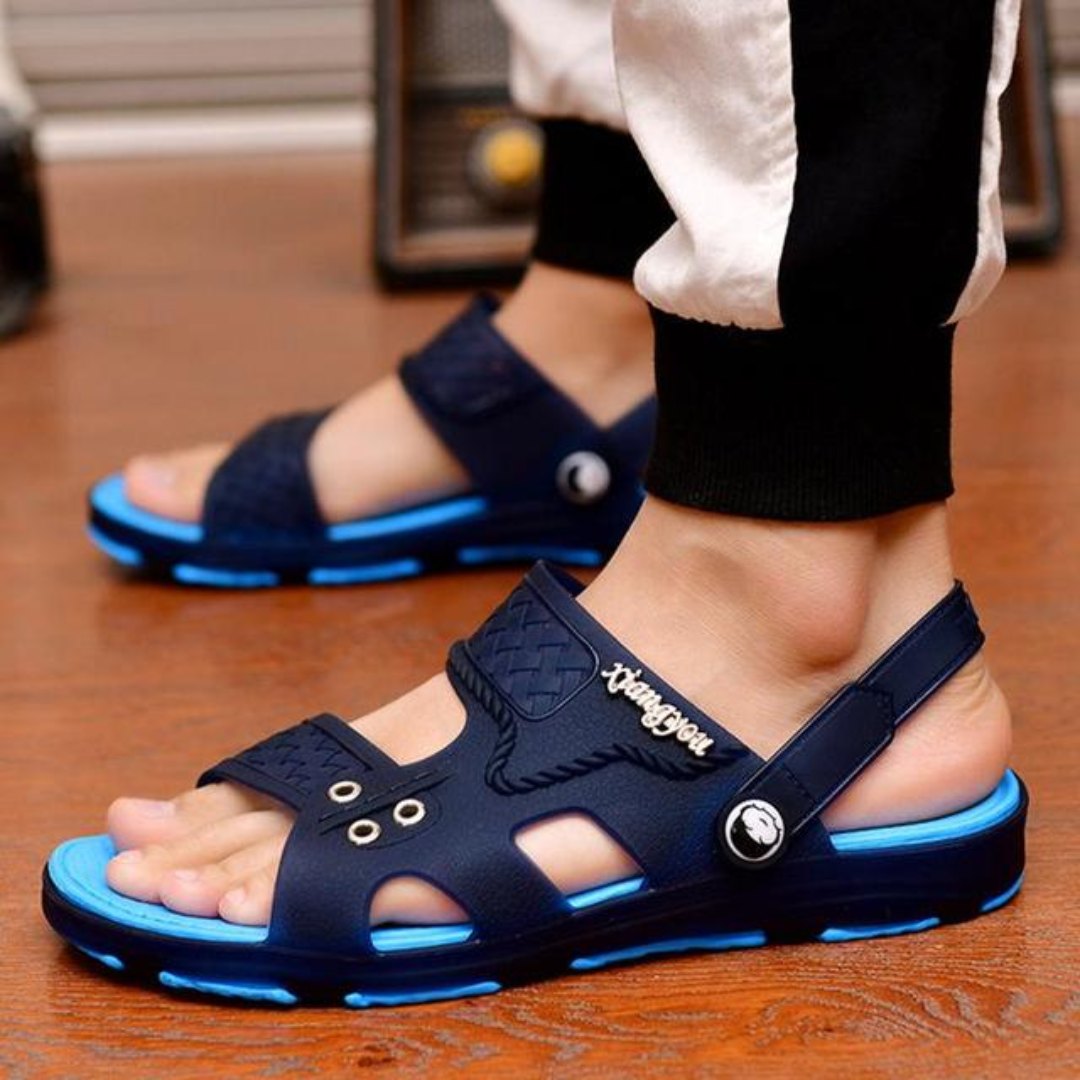 Men's Orthopaedic Leather Sandal