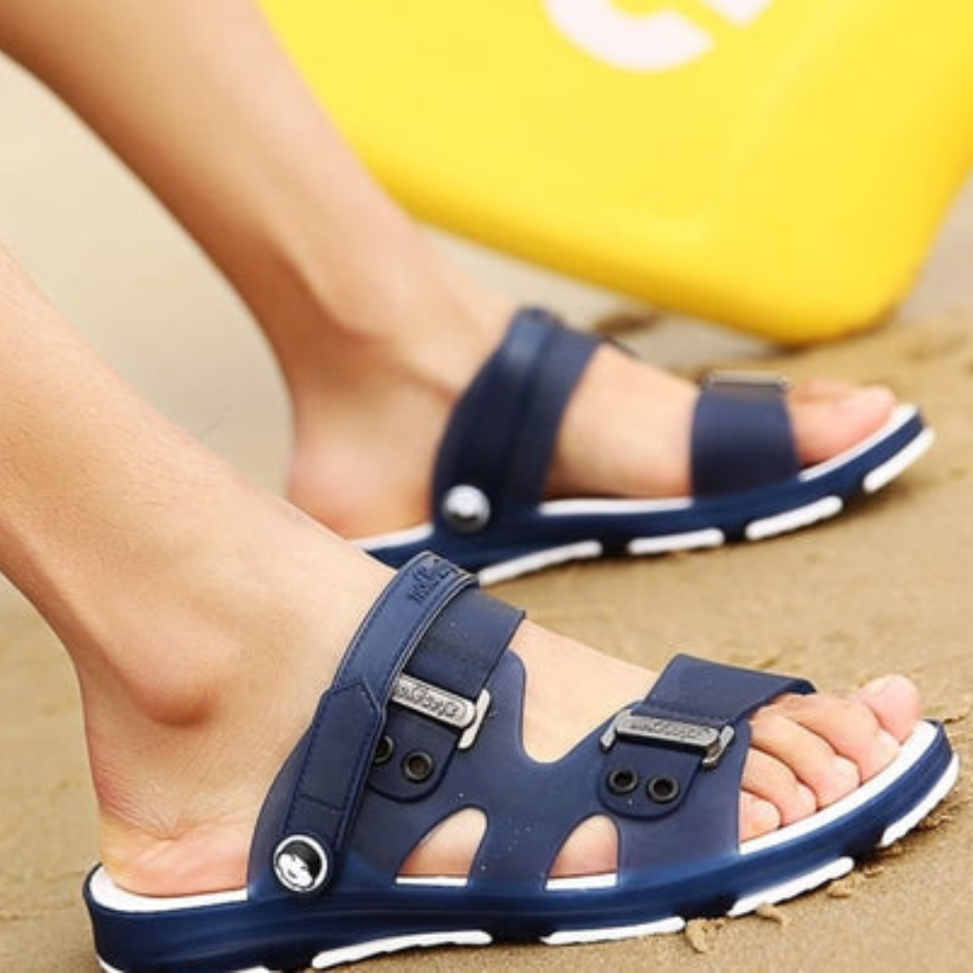 Men's Orthopaedic Leather Sandal