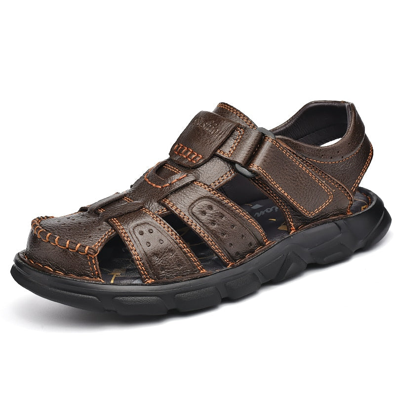 Men's Non-Slip Orthopaedic Leather Sandals