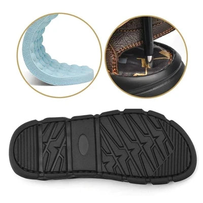 Men's Non-Slip Orthopaedic Leather Sandals