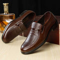 Men's Breathable Leather Formal Shoes - EliteBreath