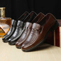 Men's Breathable Leather Formal Shoes - EliteBreath