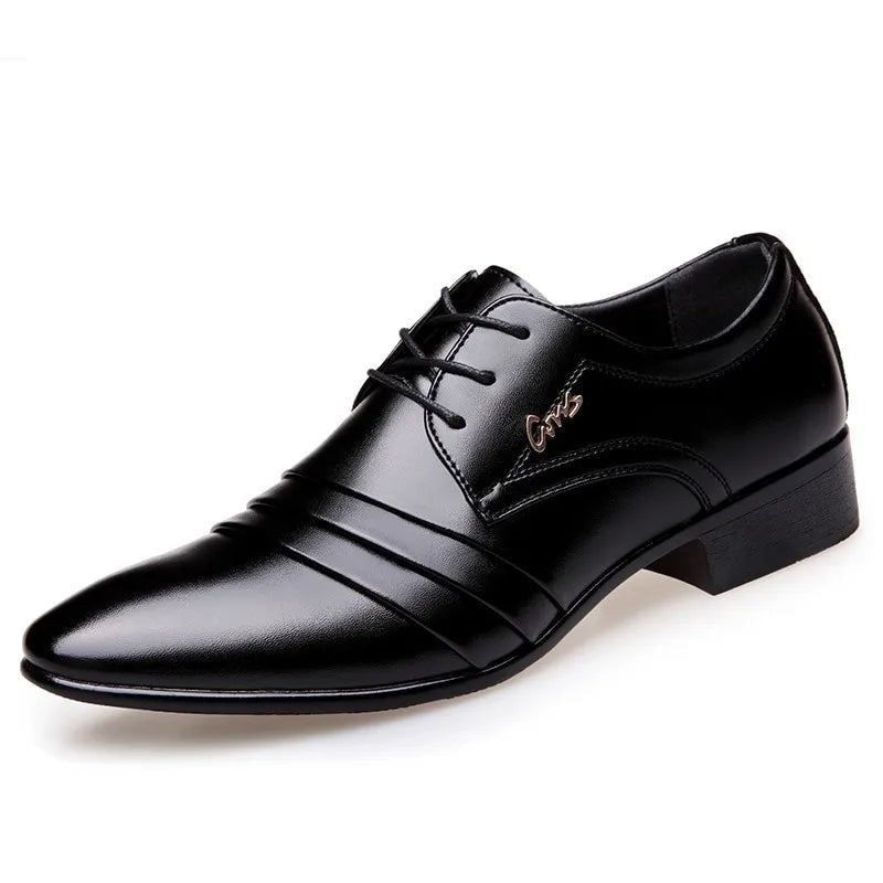 Men's Leather Oxford Formal Shoes