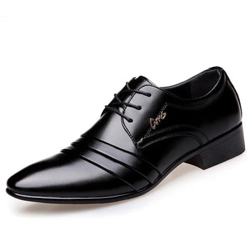Men's Leather Oxford Formal Shoes