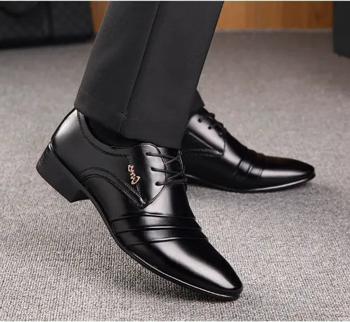 Men's Leather Oxford Formal Shoes