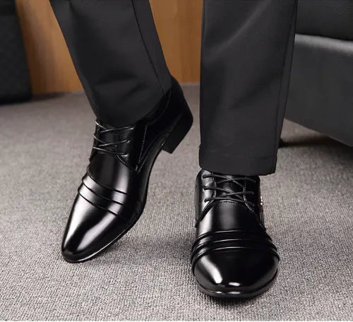 Men's Leather Oxford Formal Shoes