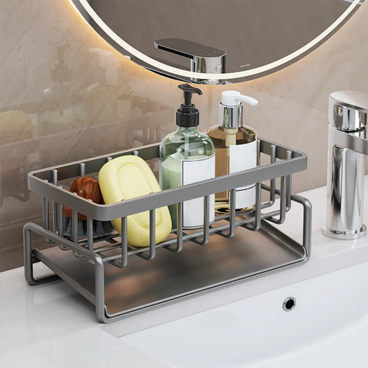 Self-Draining Stainless Steel Sink Organiser