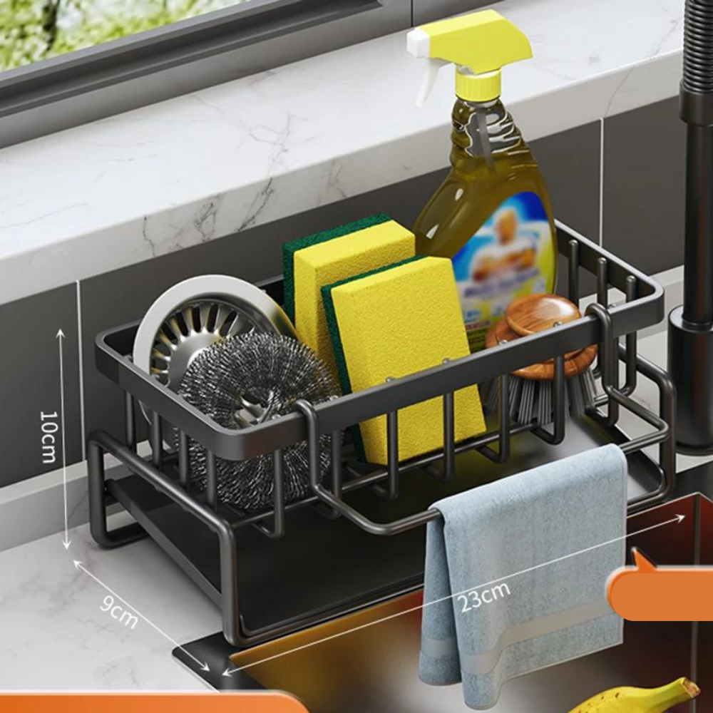 Self-Draining Stainless Steel Sink Organiser