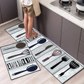 Soft Anti-slip Minimalist Printed Kitchen Mat