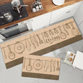 Soft Anti-slip Minimalist Printed Kitchen Mat