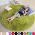 Soft Plush Round Decorative Rug