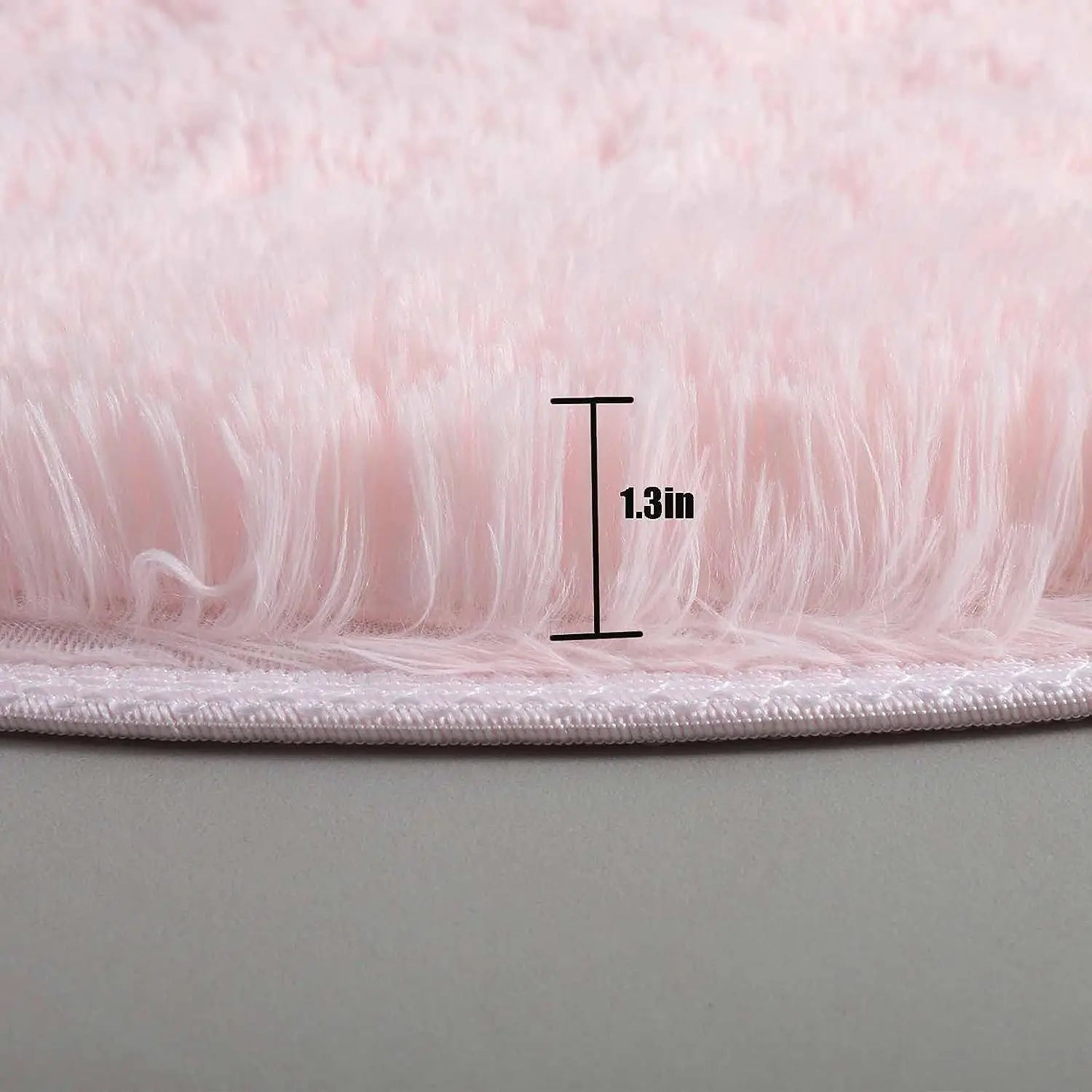 Soft Plush Round Decorative Rug