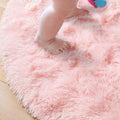 Soft Plush Round Decorative Rug