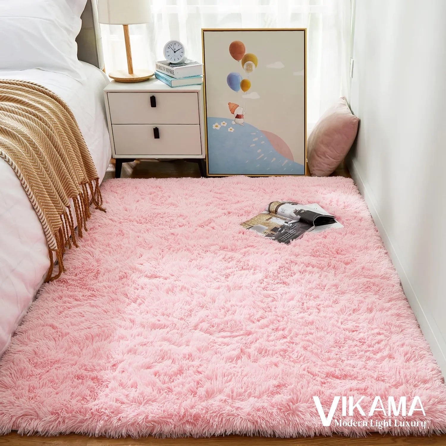 Soft Plush Warm Non-Slip Rug