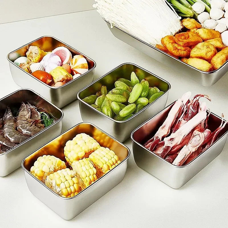 Stainless Steel Airtight Jar Set